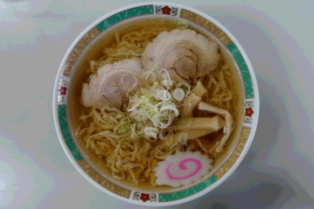 「麺龍」さんの佐野ラーメン（大盛）