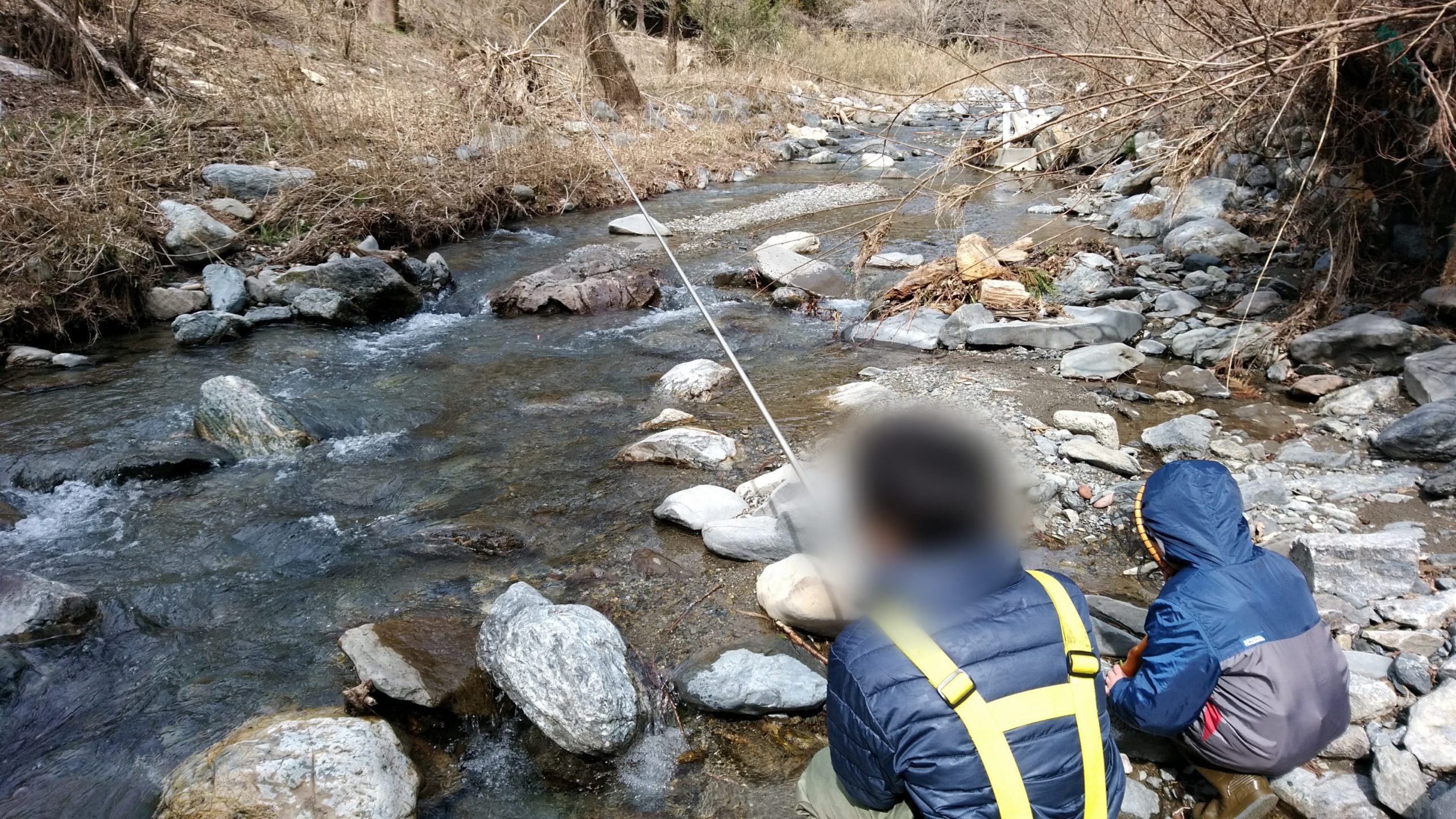 子供と釣り 年3月 栃木 秋山川でヤマメ釣り 遊びのマニエラ